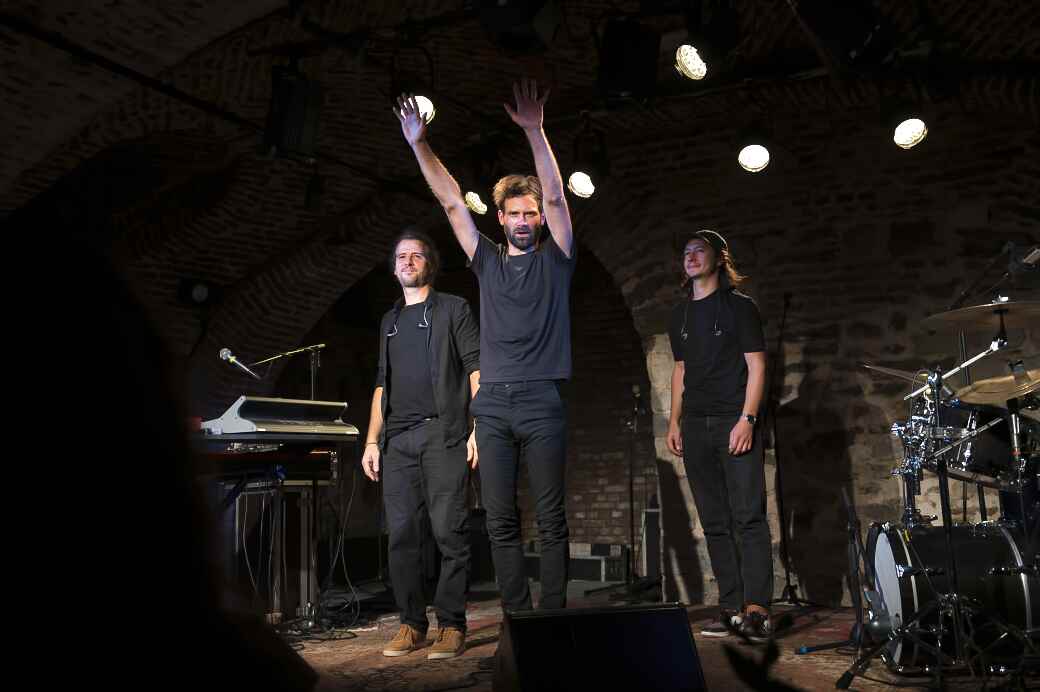 Jack Simard et ses musiciens Stavelot 2024 photo ©Jean Leamire